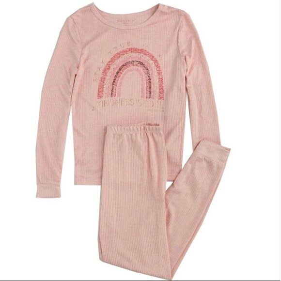 danskin girl 2-Piece Pajama Set Size 12Y - Picture 1 of 8